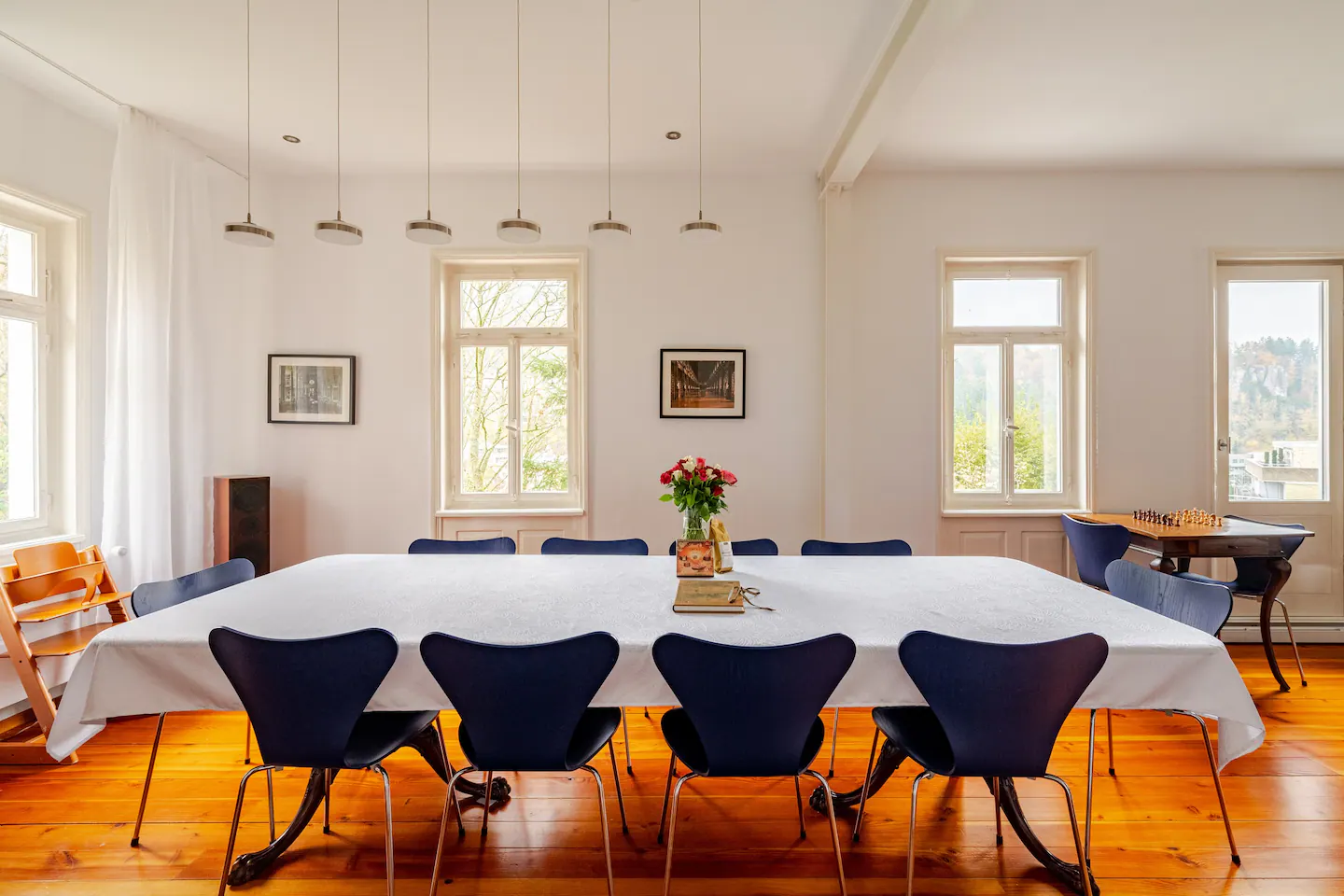 Luxuriöser Wohnraum mit Platz für Familienfeste